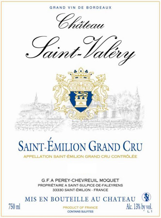 Chateau Saint Valery Saint Emilion Grand Cru