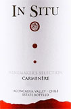 In Situ Winemaker's Selection Carmenere