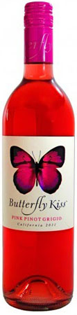 Butterfly Kiss Pink Pinot Grigio