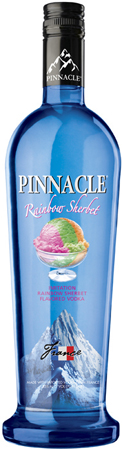 Pinnacle Rainbow Sherbet Vodka