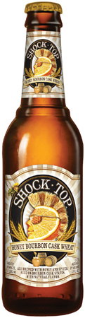 Shock Top Honey Bourbon Cask Wheat 6 PK Bottles