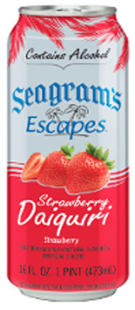 Seagram's Escapes Strawberry Daiquiri 4 PK Cans