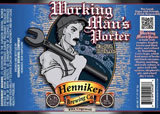 Henniker Working Man's Porter Bottle