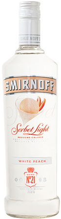 Smirnoff Sorbet Light White Peach Vodka