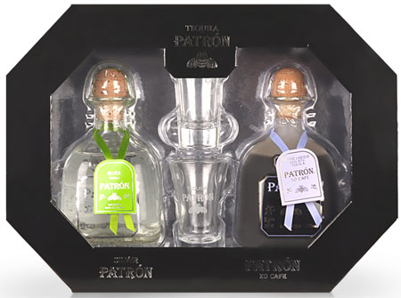 Patron Silver & XO Cafe Tequila Gift Set