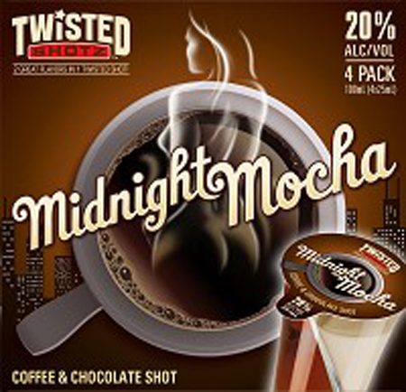 Twisted Shotz Midnight Mocha 4 Pack