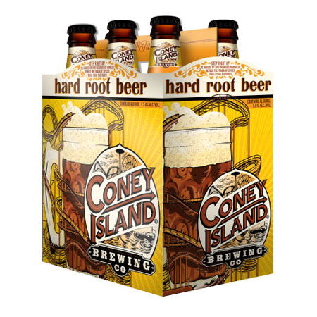 Coney Island Hard Root Beer 6 PK Bottles