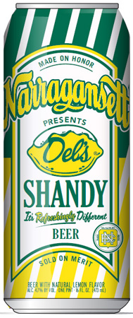Narragansett Del's Lemonade Shandy 12 PK Cans