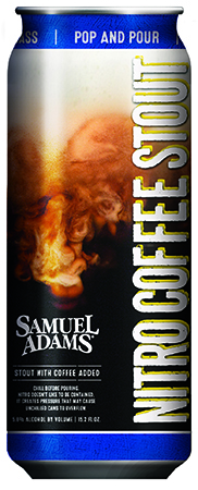 Sam Adams Nitro Coffee Stout 4 PK Cans