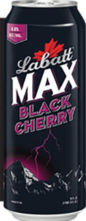 Labatt Max Black Cherry Cans