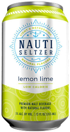Nauti Seltzer Lemon Lime 6 PK Cans