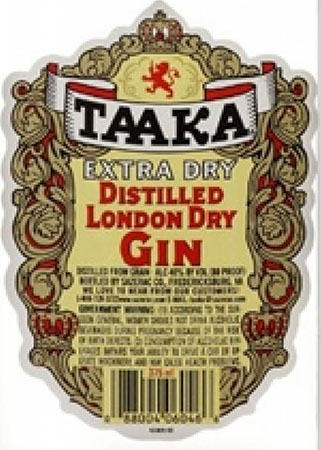 Taaka Extra Dry Gin