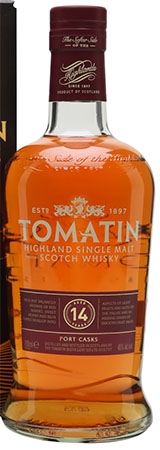 Tomatin Single Malt Scotch 14 Years Port Casks