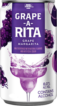 Bud Light Grape A Rita Can