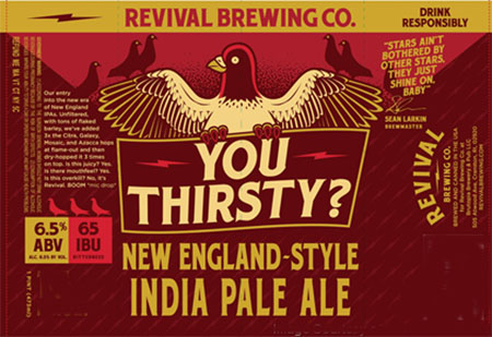 Revival You Thirsty 4 PK Cans