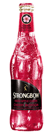 Strongbow Cherry Blossom Hard Cider 6 PK Bottles