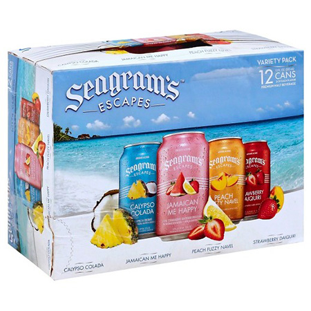 Seagram's Escapes Variety 12 PK Cans