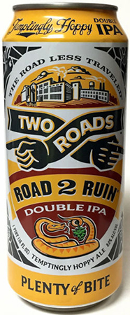 Two Roads Road 2 Ruin Double IPA 4 PK Cans