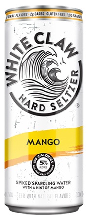 White Claw Hard Seltzer Mango 6 PK Cans