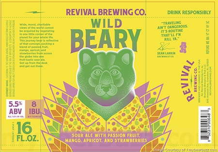Revival Wild Beary 4 PK Cans