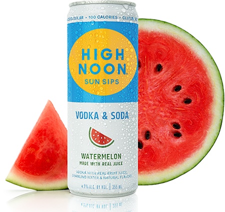 High Noon Watermelon 4 PK Cans