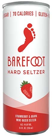 Barefoot Hard Seltzer Strawberry 4 PK