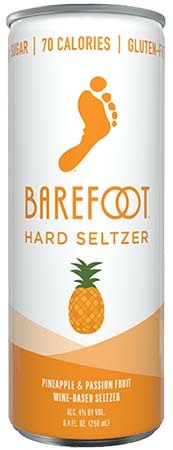 Barefoot Hard Seltzer Pineapple 4 PK