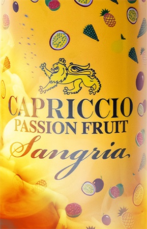 Capriccio Passion Fruit Sangria Single Cans