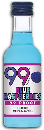 99 Blue Raspberries Liqueur