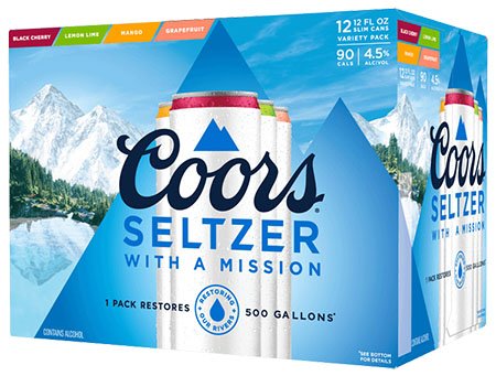 Coors Seltzer 12 PK Cans