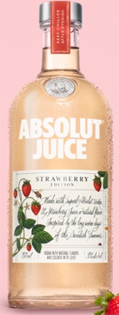 Absolut Juice Strawberry Vodka