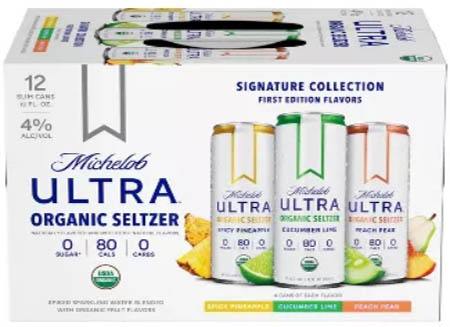 Michelob Ultra Organic Seltzer Variety 12 PK Cans