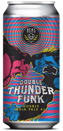 Bent Water Double Thunder Funk IPA 4 PK Cans