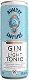 Bombay Sapphire Gin & Tonic Light 4 PK Cans