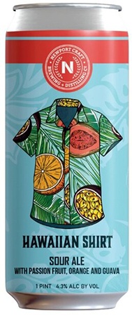 Newport Craft Hawaiian Shirt Sour Ale 4 PK Cans