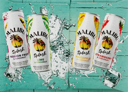 Malibu Splash Mix 8 PK Cans