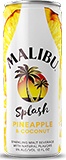 Malibu Splash Pineapple Coconut 4 PK Cans