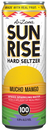Arizona Sunrise Hard Seltzer Mucho Mango Cans