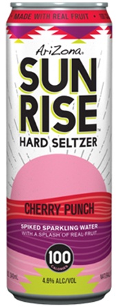 Arizona Sunrise Hard Seltzer Cherry Punch Cans