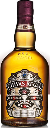 Chivas Regal 12 Years With 2 Shots